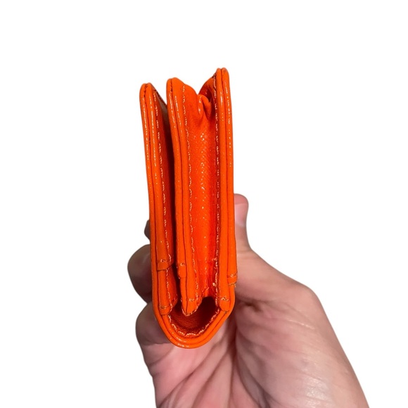 Tory Burch Orange Card Holder - Picture 6 of 11